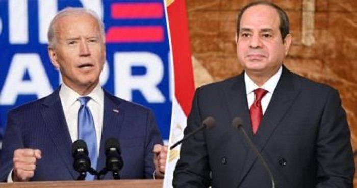 بايدن يبحث مع السيسي وقف العنف والتصعيد في الأراضي الفلسطينية 1 بايدن يبحث مع السيسي وقف العنف والتصعيد في الأراضي الفلسطينية