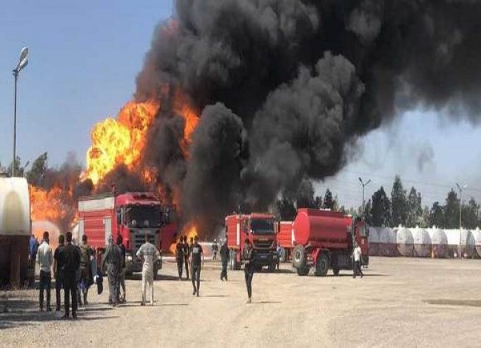 إصابة 3 أشخاص بانفجار مصفاة نفط إيرانية جنوب الأحواز 1 إصابة 3 أشخاص بانفجار مصفاة نفط إيرانية جنوب الأحواز