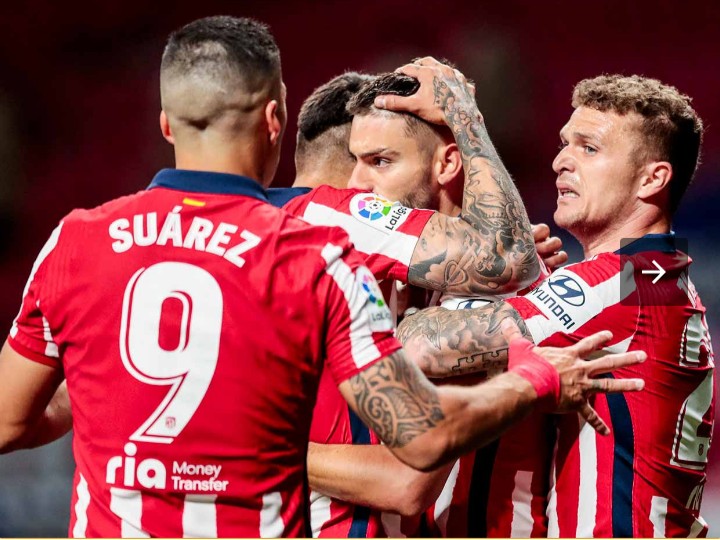 أتليتيكو يتغلب على سوسيداد ويقترب من لقب الدوري الإسباني 1 أتليتيكو يتغلب على سوسيداد ويقترب من لقب الدوري الإسباني