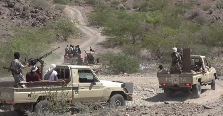 إحباط هجوم شنته مليشيات الحوثي على قطاع بتار في الضالع