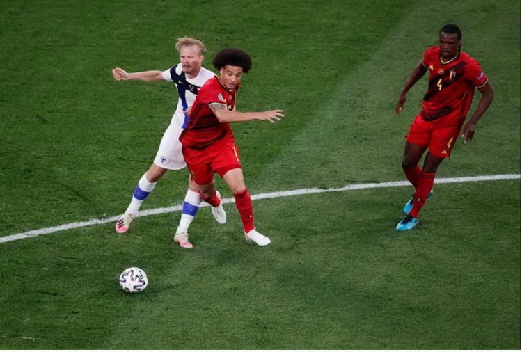 بلجيكا تفوز بثنائية على ‎فنلندا وتتصدر بالعلامة الكاملة في يورو 2020