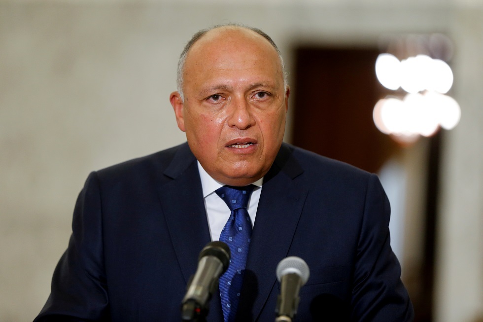 وزير الخارجية المصري: إنهاء التدخلات الخارجية في سوريا شرط لإحلال السلام 1 وزير الخارجية المصري: إنهاء التدخلات الخارجية في سوريا شرط لإحلال السلام