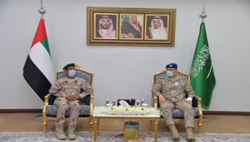 رئيسا الأركان الإماراتي والسعودي يبحثان علاقات التعاون بين البلدين 1 رئيسا الأركان الإماراتي والسعودي يبحثان علاقات التعاون بين البلدين