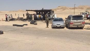 تفجير إنتحاري يستهدف نقطة أمنية للجيش جنوبي ليبيا 1 تفجير إنتحاري يستهدف نقطة أمنية للجيش جنوبي ليبيا
