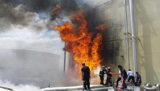 إنفجار هائل يهز مدينة الأحواز بإيران 1 إنفجار هائل يهز مدينة الأحواز بإيران
