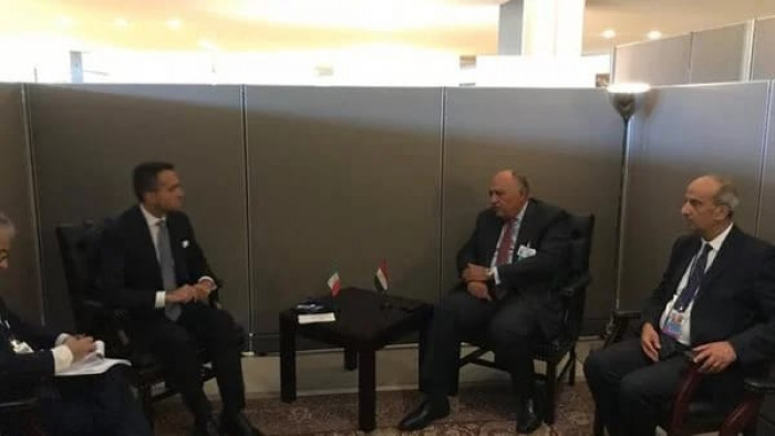 مصر وإيطاليا تبحثان العلاقات الثنائية بين البلدين 1 مصر وإيطاليا تبحثان العلاقات الثنائية بين البلدين