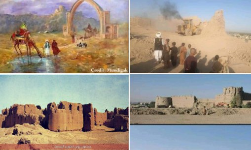 طالبان تدمر حصناً تاريخياً قديماً في ولاية هلمند 1 طالبان تدمر حصناً تاريخياً قديماً في ولاية هلمند