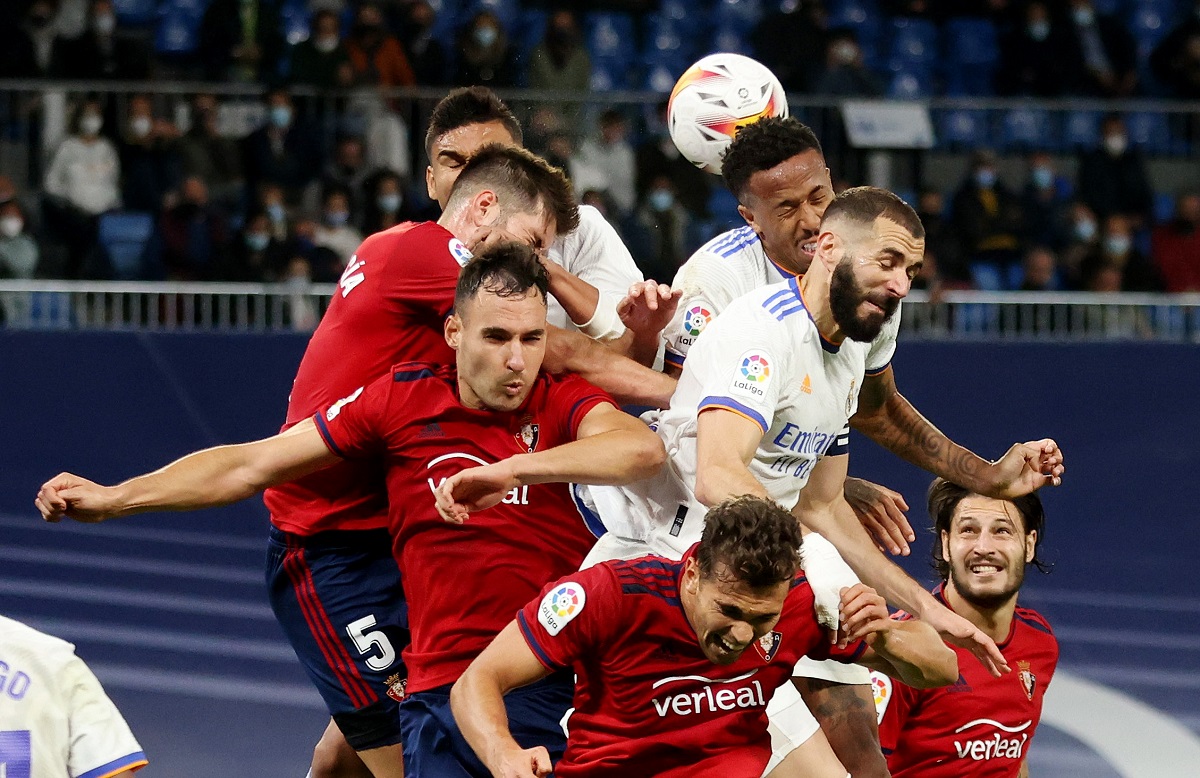 ريال مدريد يسقط في فخ التعادل مع أوساسونا في الدوري الأسباني 1 ريال مدريد يسقط في فخ التعادل مع أوساسونا في الدوري الأسباني