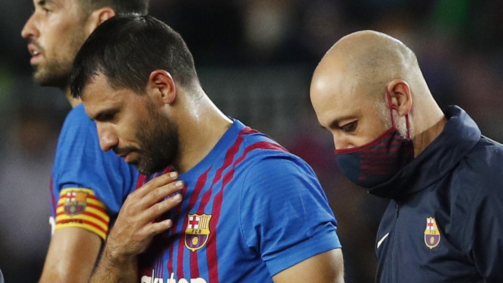 أغويرو يعاني من اضطراب في ضربات القلب 1 أغويرو يعاني من اضطراب في ضربات القلب