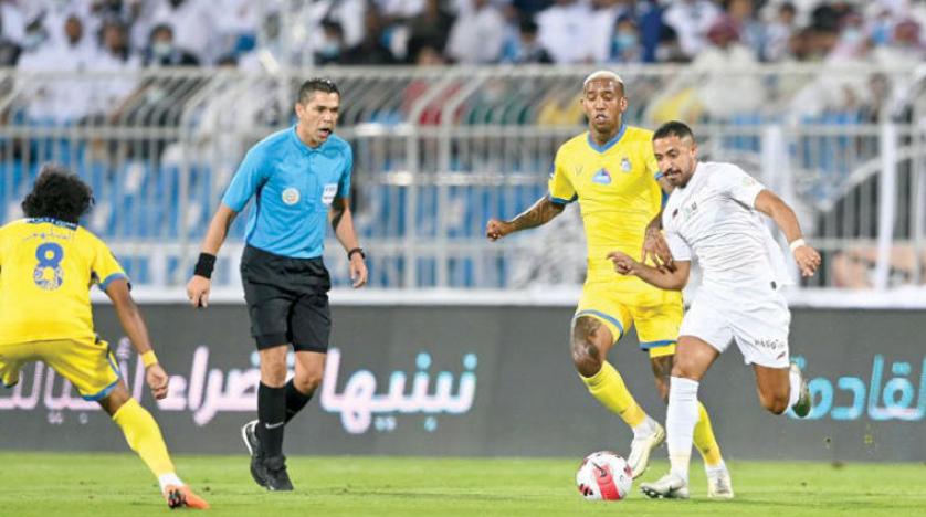 دوري المحترفين: الشباب في الوصافة... والنصر يغرق في الدوامة