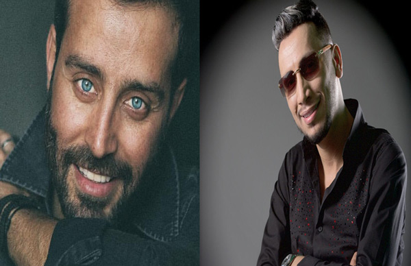 المنتج المغربي عصام حميش واللبناني سعد رمضان في عمل مشترك