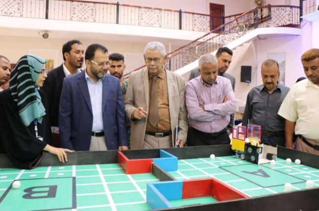 انطلاق البطولة الوطنية الثالثة للروبوت والذكاء الاصطناعي بعدن