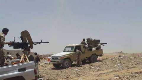 القوات الحكومية تعلن تحرير مواقع استراتيجية في محافظة الجوف