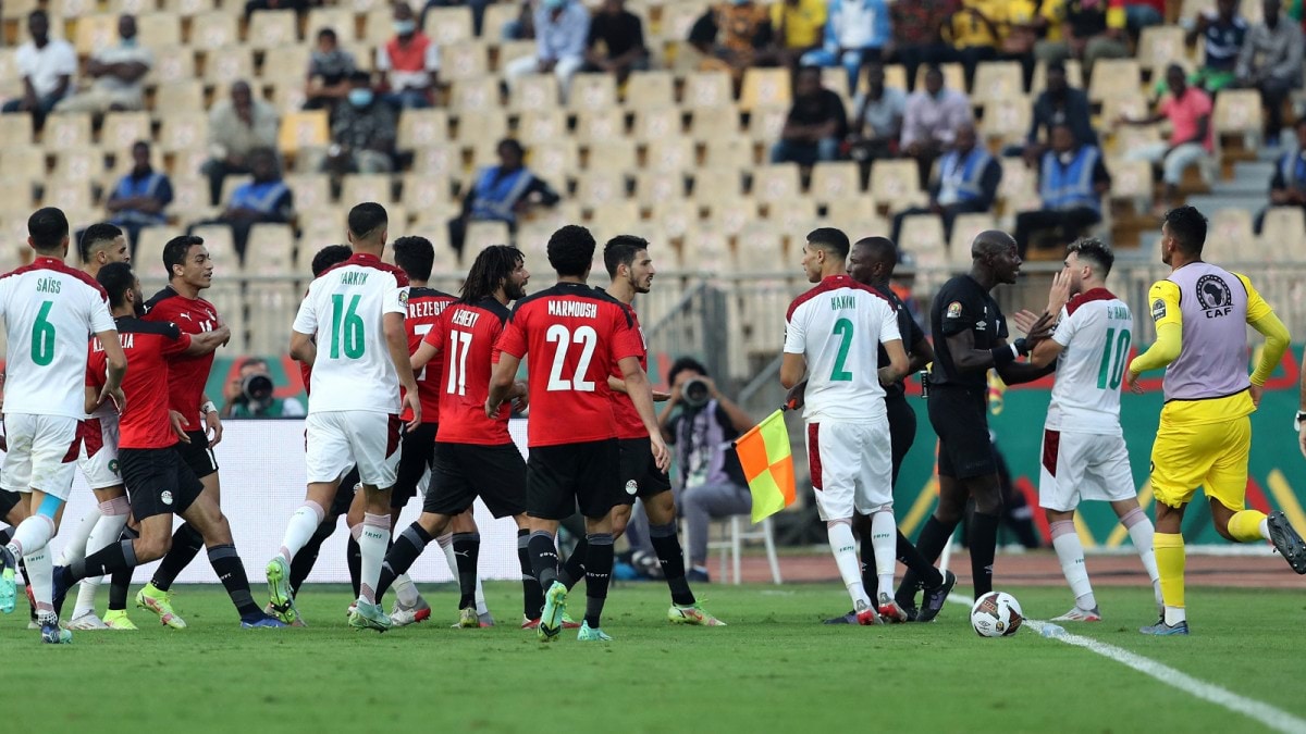 صحيفة مغربية تنفي صفع محمود جاد حارس منتخب مصر فوزي لقجع رئيس الاتحاد المغربي