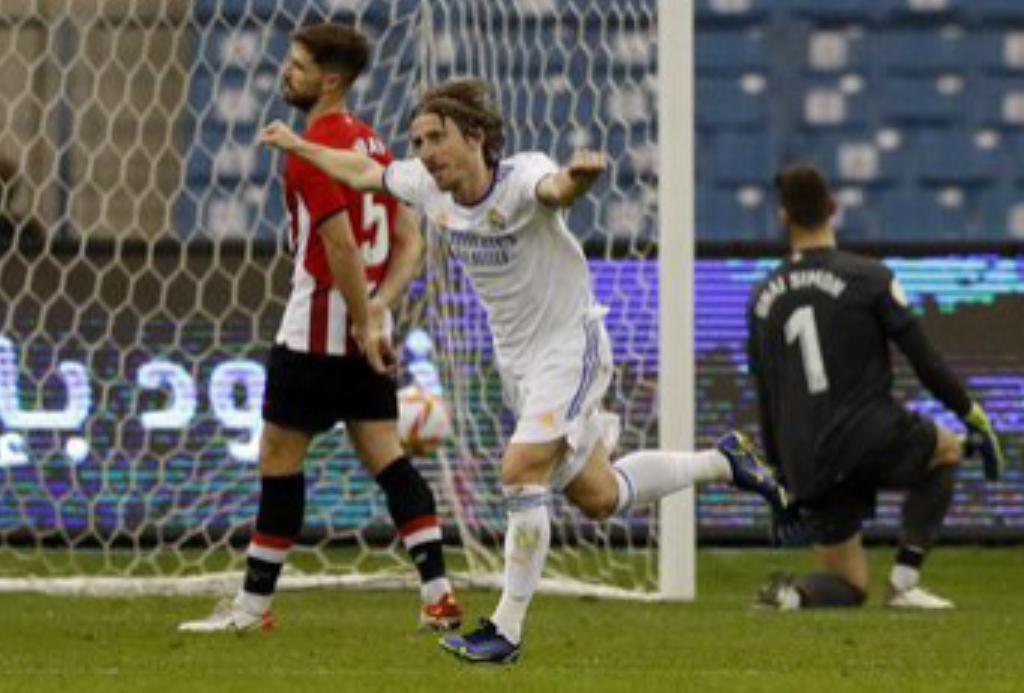 ‏ريال مدريد يفوز على أتلتيك بلباو ويتوج بلقب كأس السوبر الإسباني