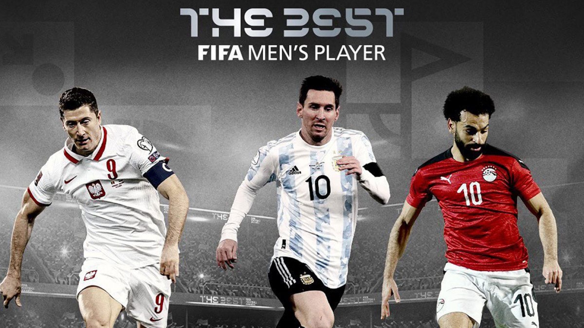 محمد صلاح ينافس ميسي وليفاندوفسكي على جائزة "TheBest"