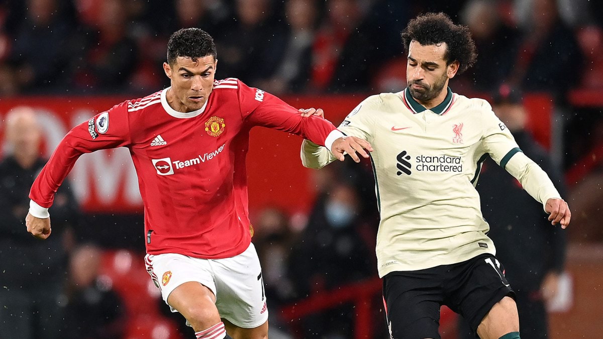 خلال عام 2021.. محمد صلاح يعادل أرقام كريستيانو في "أولد ترافورد"