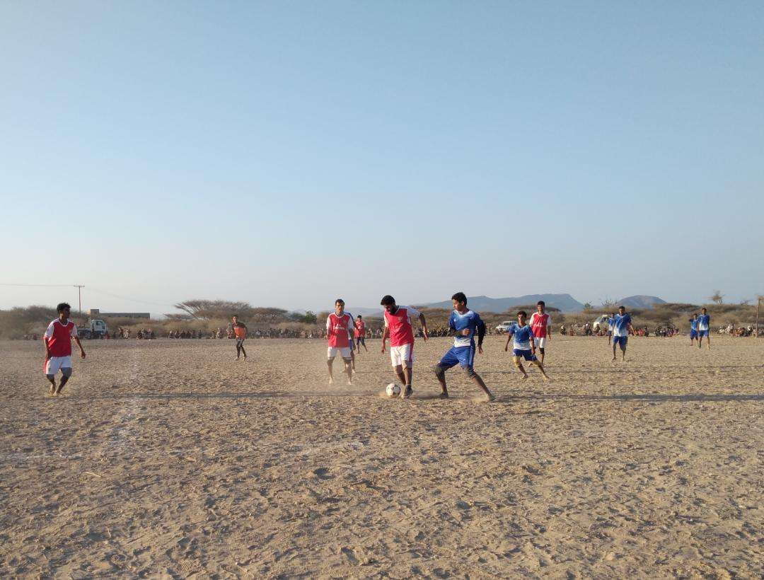 فريق العوين يتغلب على أسود الحمرة في بطولة شهداء الوضيع