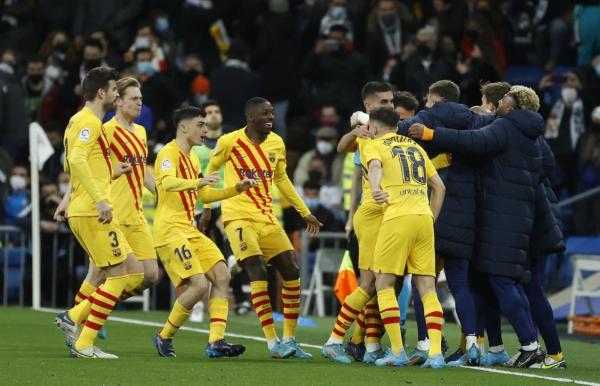برشلونة يكتسح ريال مدريد ب-4 أهداف دون رد في الدوري الإسباني
