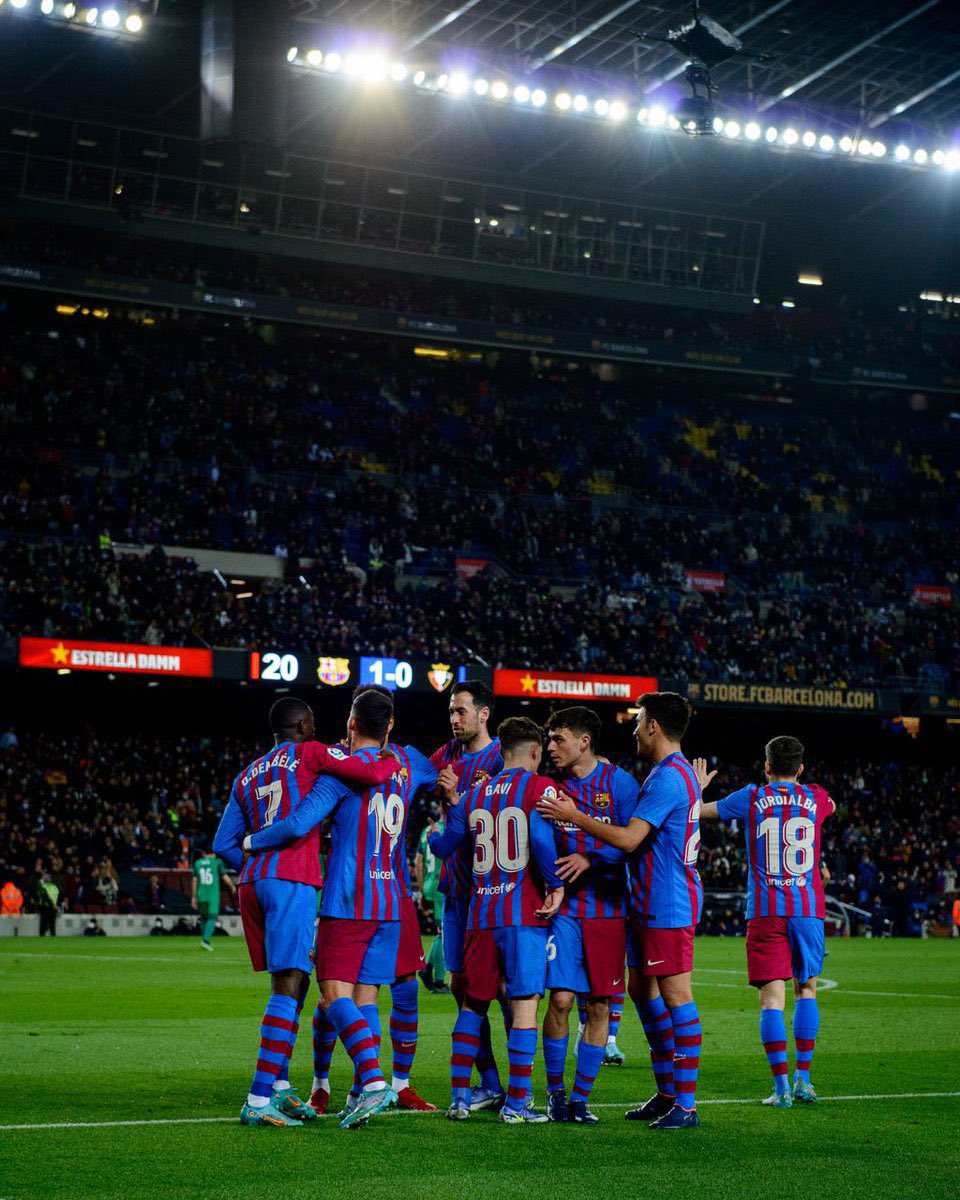 برشلونة يستعيد المركز الثالث في الدوري الإسباني برباعية ضد أوساسونا
