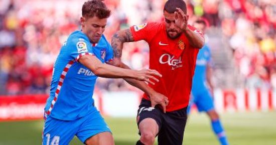 فريق ريال مايوركا يتمكن من الفوز على فريق أتلتيكو مدريد