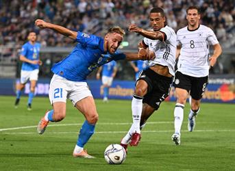 التعادل يحسم مواجهة إيطاليا وألمانيا في دوري الأمم الأوروبية