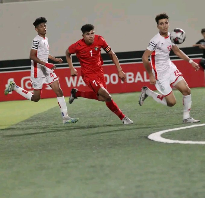 منتخب اليمن للناشئين يخسر امام نظيره الأردني ويغادر بطولة غرب آسيا