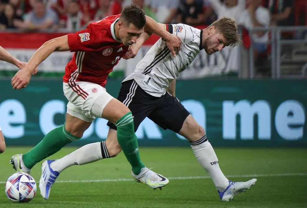 تعادل ‎ألمانيا مع ‎المجر و ‎إنجلترا مع ‎إيطاليا في دوري أمم أوروبا