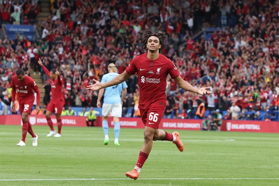 ليفربول يتوج بكأس الدرع الخيرية 2022 على حساب مانشستر سيتي