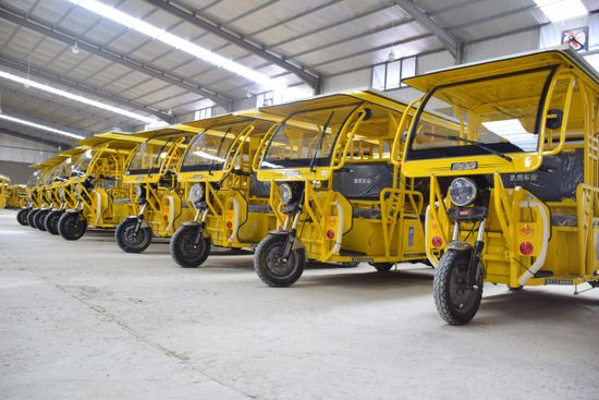 الإنمائي: توزيع 145 دراجة ثلاثية العجلات بمدينة سيئون