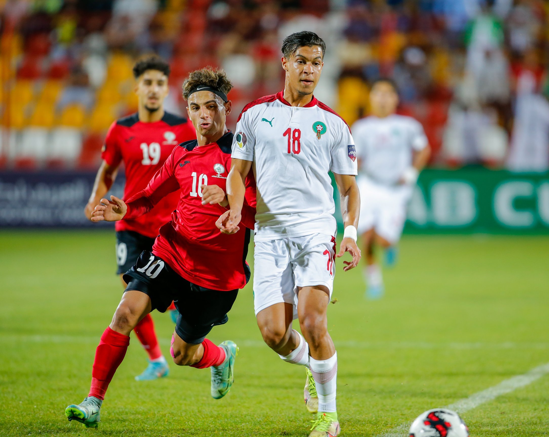 منتخب المغرب يتأهل لربع نهائي كأس العرب للشباب