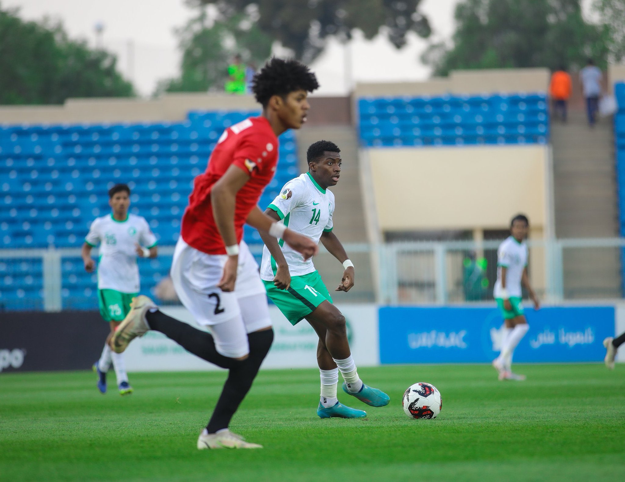 اليمن يغادر بطولة كأس العرب للشباب بعد خسارته امام السعودية بركلات الترجيح