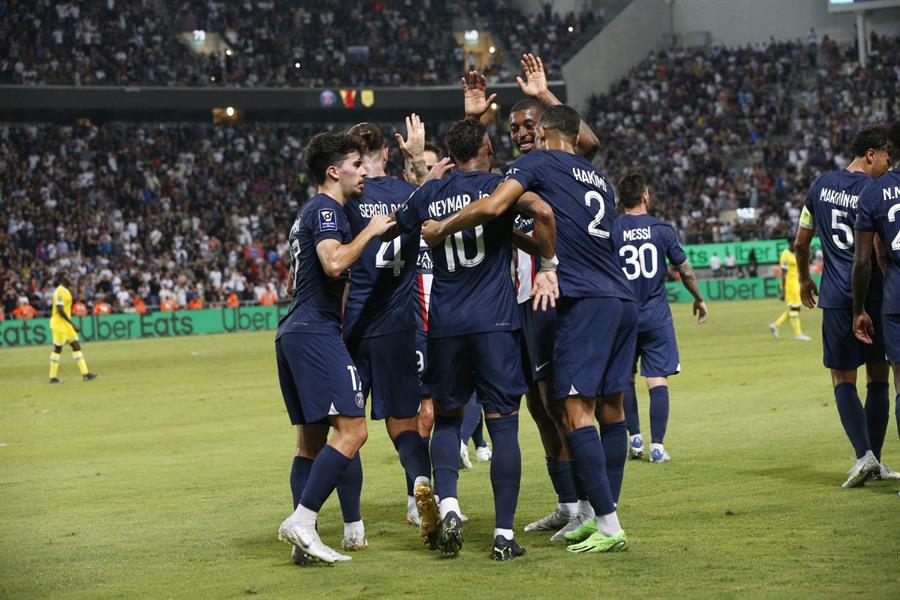 باريس سان جيرمان يحقق كأس السوبر الفرنسية للمرة الـ11 في تاريخه