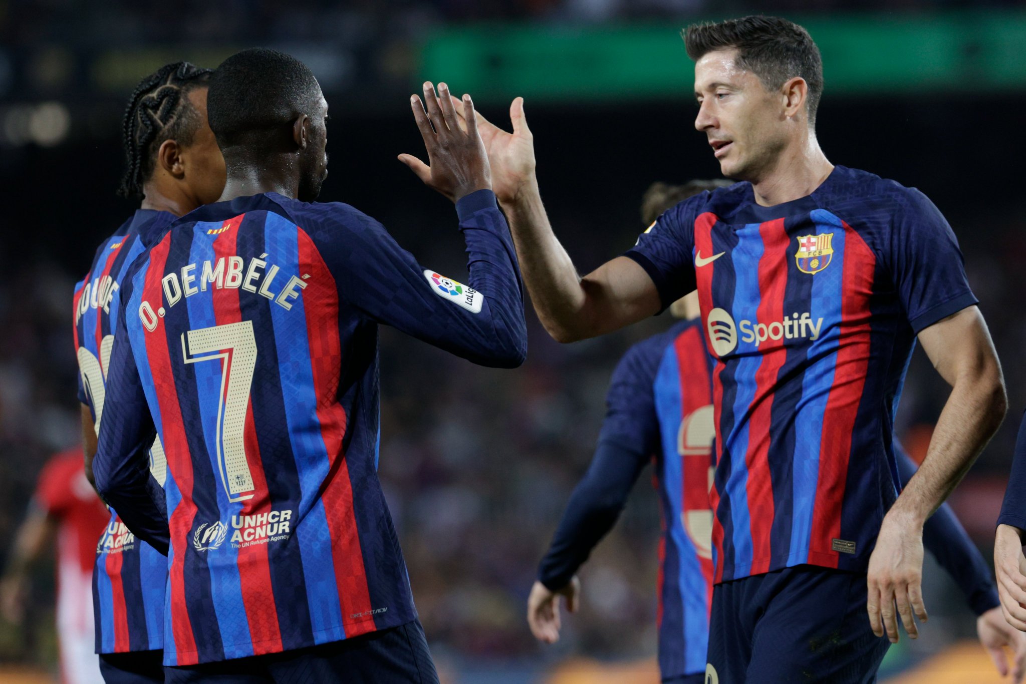 برشلونة يدك شباك أتليتك بيلباو برباعية في الدوري الإسباني