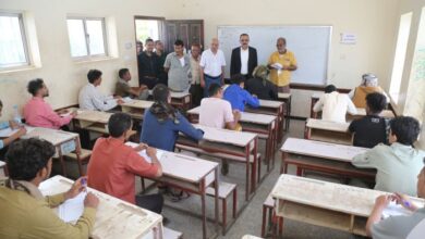 المخا.. انطلاق امتحانات الثانوية بحضور قيادات محلية ومتابعة ميدانية