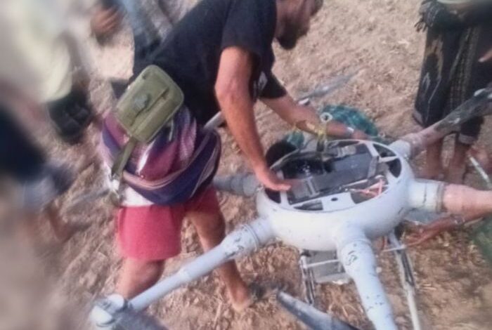 الحديدة.. المقاومة الوطنية تسقط طائرة مسيّرة حوثية قبل استهداف المدنيين