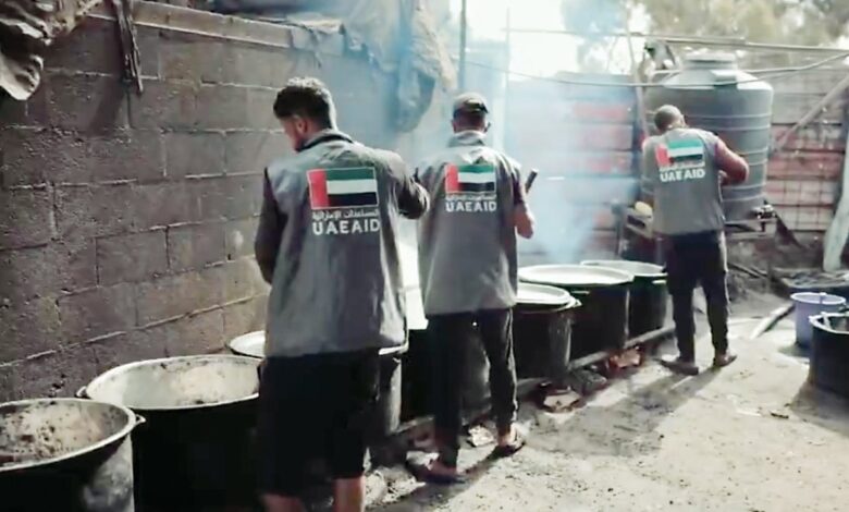 الإمارات تواصل جهودها الإغاثية في غزة وسط تحذيرات من مجاعة وشيكة 1 الإمارات تواصل جهودها الإغاثية في غزة وسط تحذيرات من مجاعة وشيكة