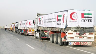 الإمارات تواصل دعم غزة.. مساعدات شاملة ضمن عملية "الفارس الشهم 3" تمتد من الإغاثة إلى التعليم