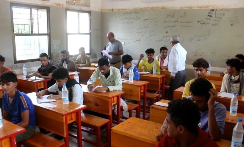 السلطة المحلية في حيس تدشن امتحانات الثانوية العامة 2024–2025