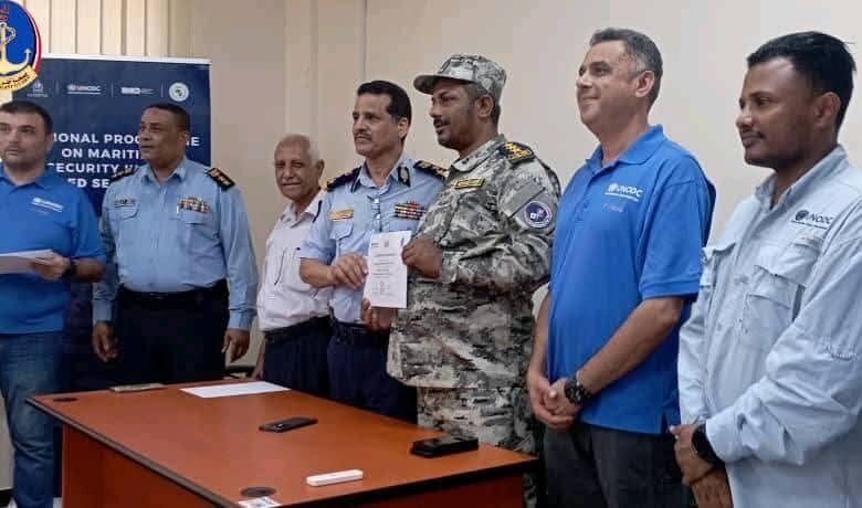 مصلحة خفر السواحل تحتفل بتخريج دورتين لتعزيز القدرات البحرية بالتعاون مع الأمم المتحدة