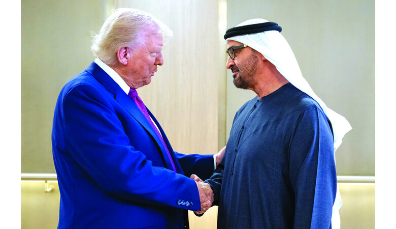 ترامب يغادر الإمارات بعد زيارة رسمية حافلة بالتعاون والتفاهم 1 ترامب يغادر الإمارات بعد زيارة رسمية حافلة بالتعاون والتفاهم