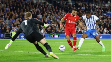 برايتون يُسقط ليفربول بثلاثية مثيرة قبل ختام الدوري الإنجليزي