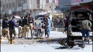 انفجار سيارة مفخخة في باكستان يسفر عن سقوط قتلى وجرحى