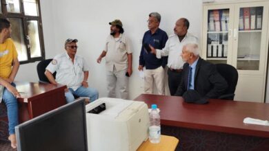 تدشين إدارات جديدة وتنظيم مكاتب التخليص بميناء شحن البري
