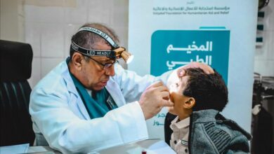 مأرب.. تدشين مخيم طبي جراحي مجاني لاستئصال اللوز