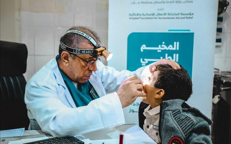 مأرب.. تدشين مخيم طبي جراحي مجاني لاستئصال اللوز 1 مأرب.. تدشين مخيم طبي جراحي مجاني لاستئصال اللوز