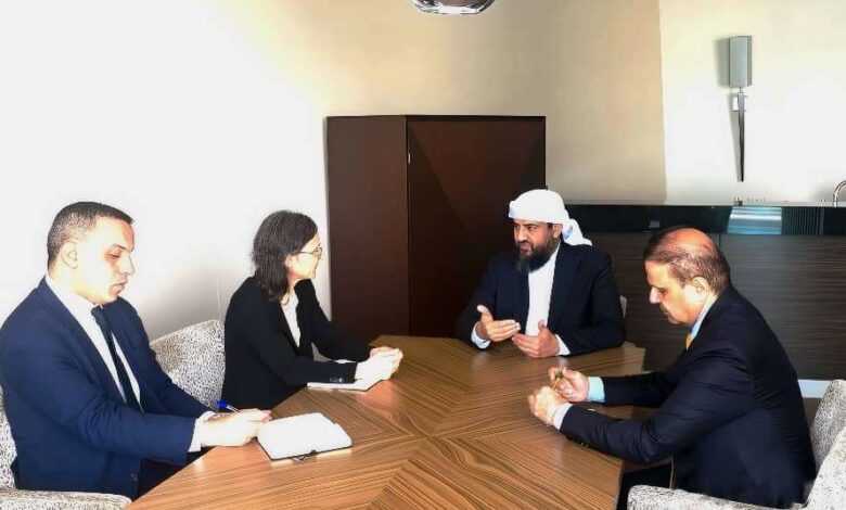 المحرّمي يبحث مع السفيرة الفرنسية آفاق التعاون ودعم جهود الحكومة في مواجهة التحديات