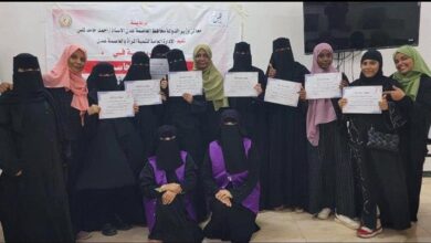 اختتام دورة لتأهيل فتيات من فئة الصم على أساسيات الحاسوب في عدن