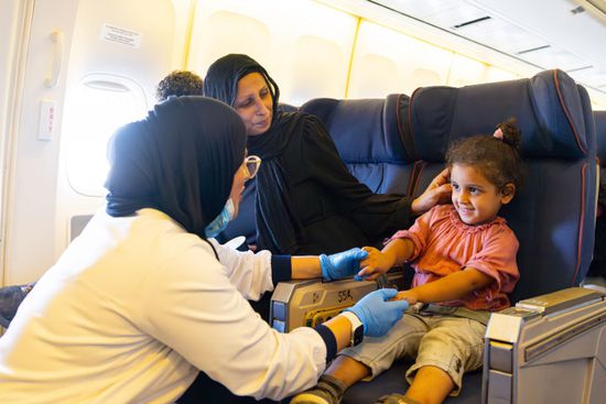 الإمارات تجلي دفعة جديدة من جرحى غزة وتواصل دعمها الطبي للمدنيين