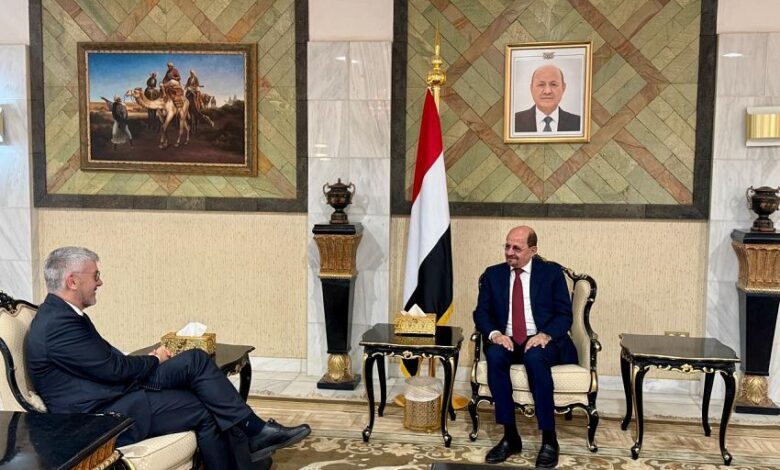 الزنداني يبحث في فيينا خطورة الأنشطة الحوثية على الأمن البحري الإقليمي